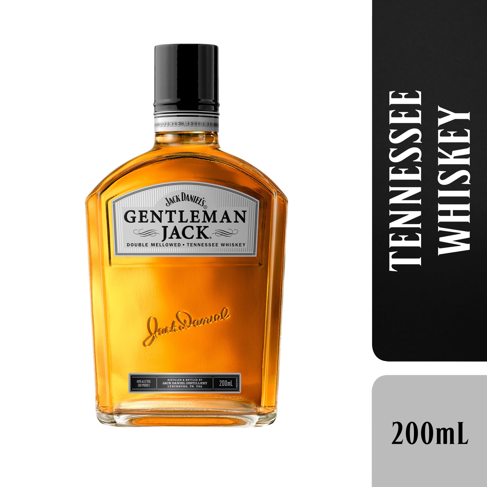slide 6 of 9, Jack Daniel's Gentleman Jack Tennessee Whiskey, 200 mL Bottle, 80 Proof, 200 ml