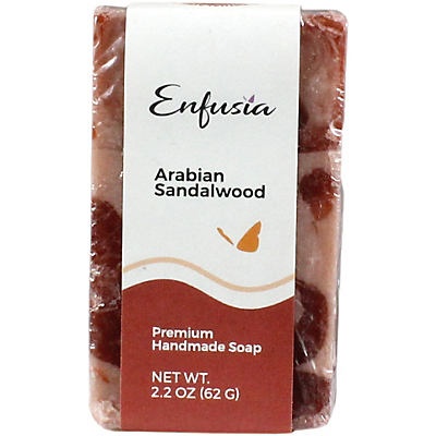 slide 1 of 1, Enfusia Handmade Soap Bar Arabian Sandalwood, 2.2 oz