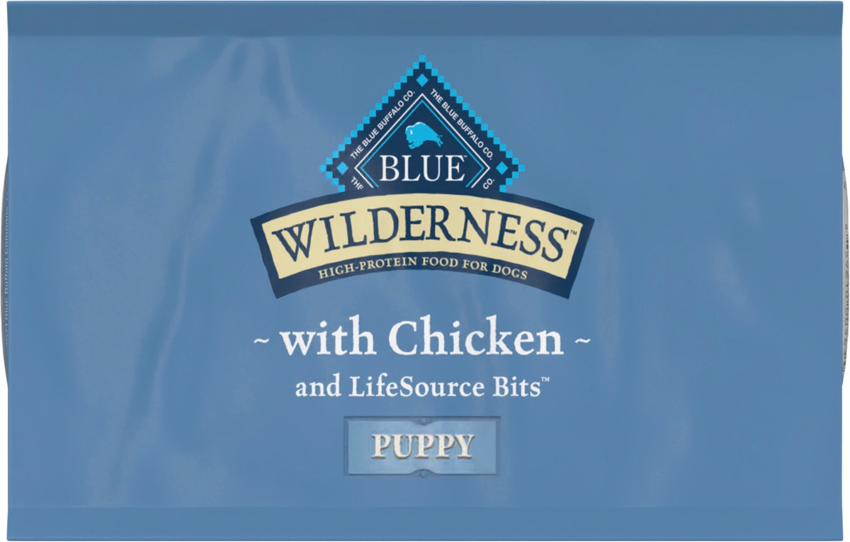 slide 3 of 9, Blue Buffalo Wilderness High Protein, Natural Puppy Dry Dog Food, Chicken 4.5-lb, 4.5 lb