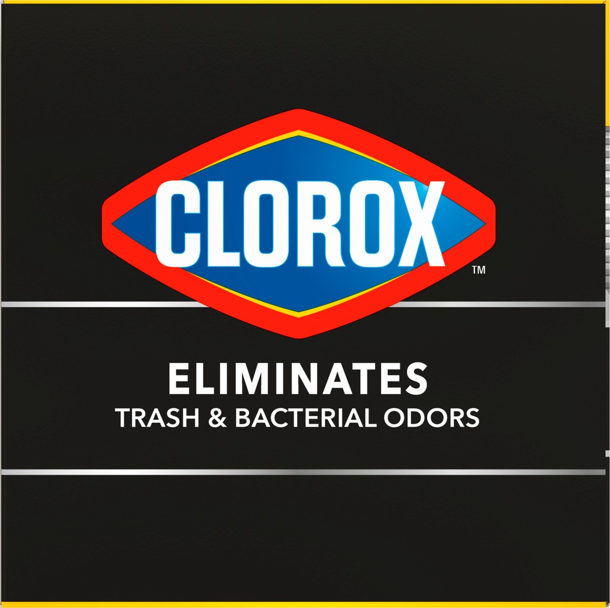 slide 2 of 9, Glad ForceFlex with Clorox Large Drawstring Mountain Air Trash Bags, 25 ct