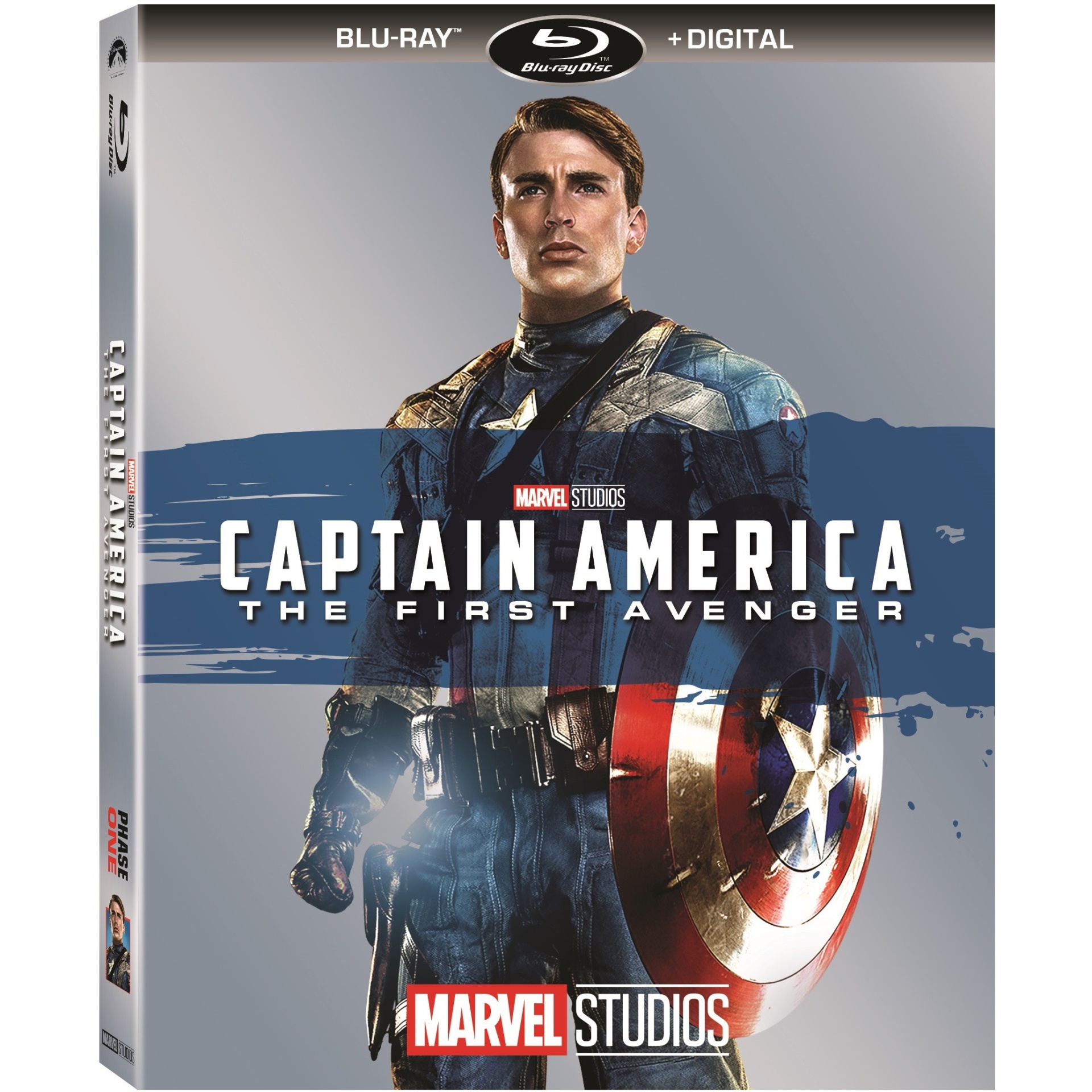 slide 1 of 1, Captain America: The First Avenger (Blu-ray + Digital), 1 ct