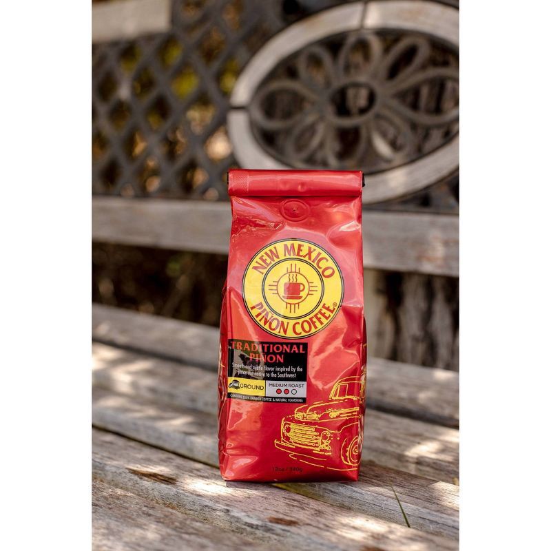 slide 7 of 7, NEW MEXICO PINON COFFEE New Mexico Pinon Traditional Pinon Medium Roast Ground Coffee- 12 oz, 12 oz