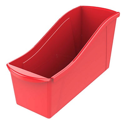 slide 1 of 1, Storex Large Red Storage Bin, 1 ct