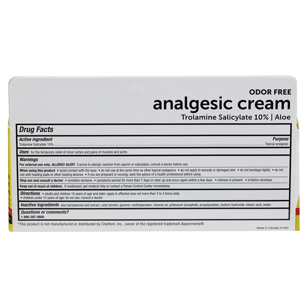 slide 4 of 9, Meijer Analgesic Cream with Aloe, 3 oz