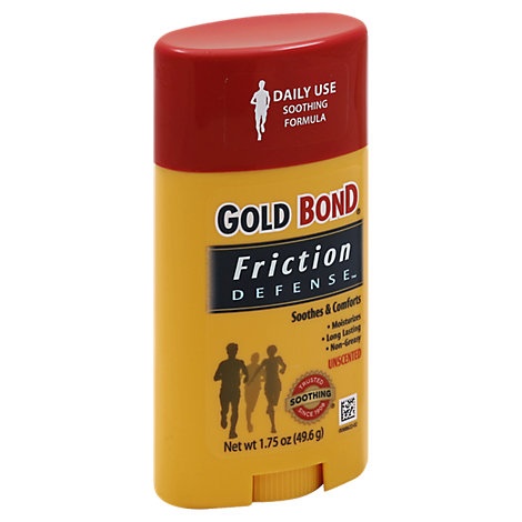 slide 1 of 1, Gold Bond Friction Defense Stick Unscented, 1.75 oz