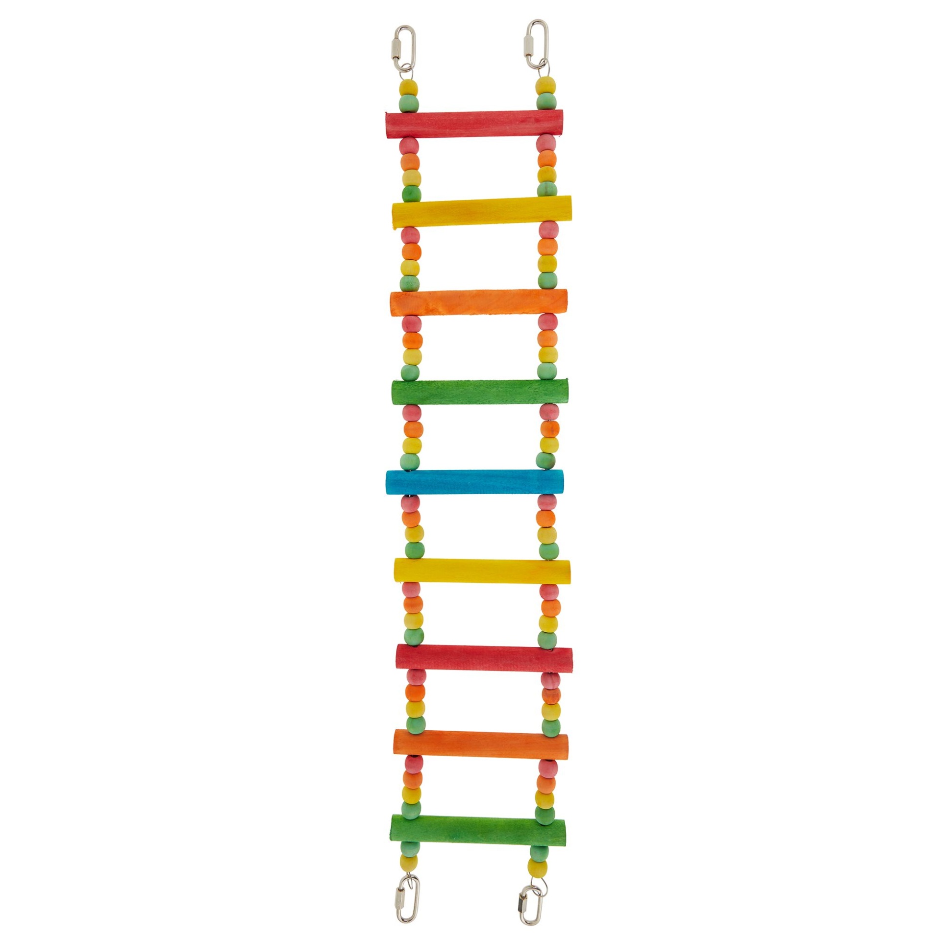 slide 1 of 1, All Living Things Cockatiel Flex Ladder, 30 in