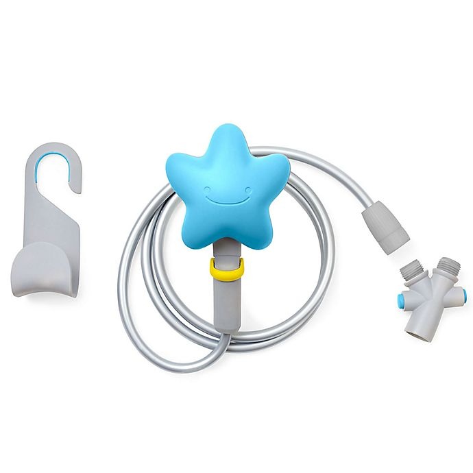 slide 1 of 5, Skip Hop SKIP*HOP Moby and Friends Infant Shower Head - Blue, 1 ct