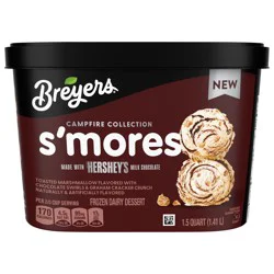 Breyers Campfire Collection Ice Cream S''mores 48 oz
