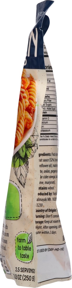 slide 13 of 13, Legurme Mediterranean Meals Pasta with Meat Sauce 8.8 oz, 8.8 oz