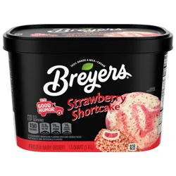 Breyers Good Humor Frozen Dairy Dessert Strawberry Shortcake 1.5 qt