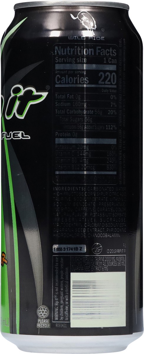 slide 13 of 14, Rip It Sting-er Mo Energy Drink 16 fl oz, 16 fl oz