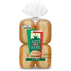 Anzio & Sons Bakery Anzio & Sons Club Rolls, 8 count, 15 oz