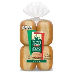 Anzio & Sons Bakery Anzio & Sons Club Rolls, 8 count, 15 oz