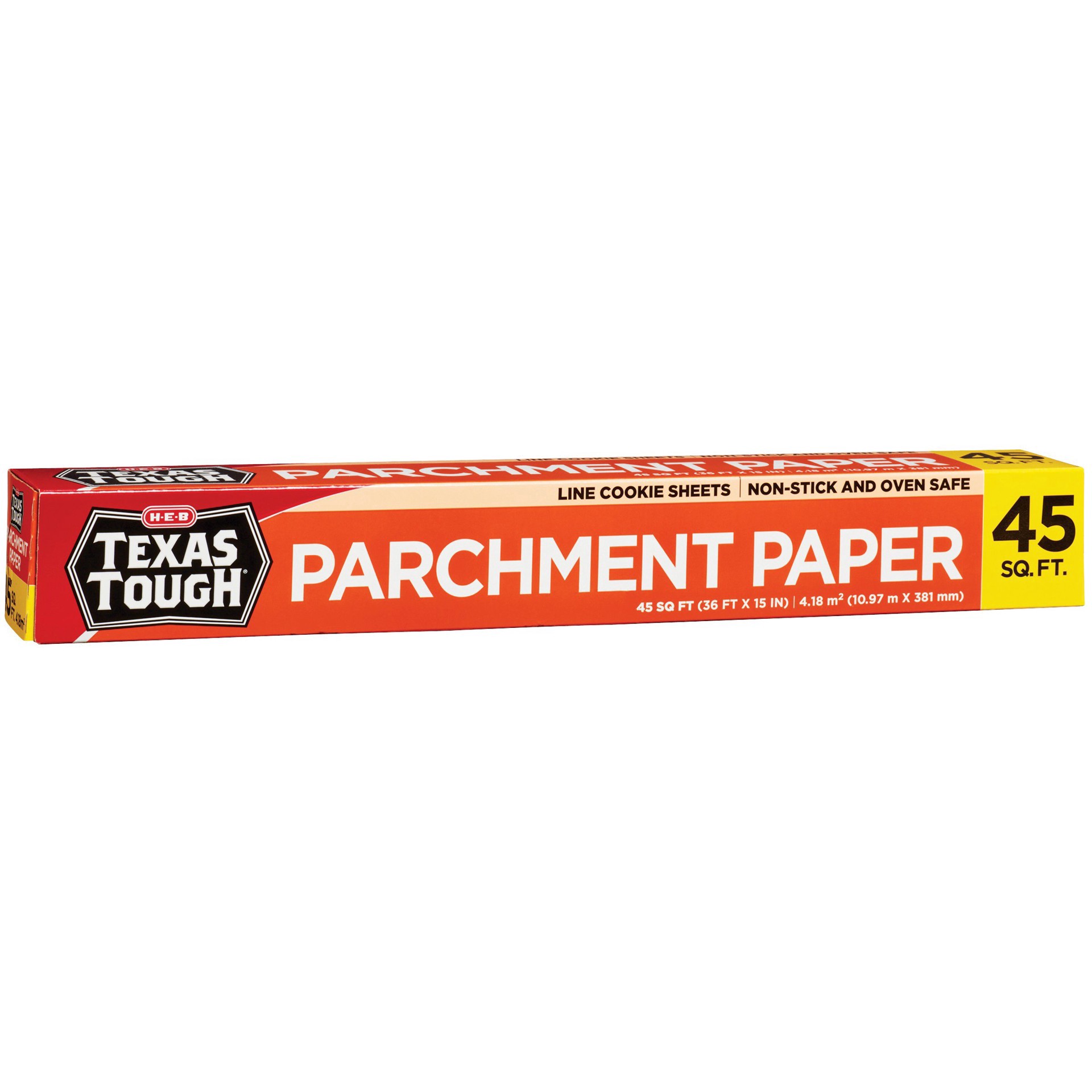 slide 1 of 1, H-E-B Texas Tough Parchment Paper, 45 sq ft
