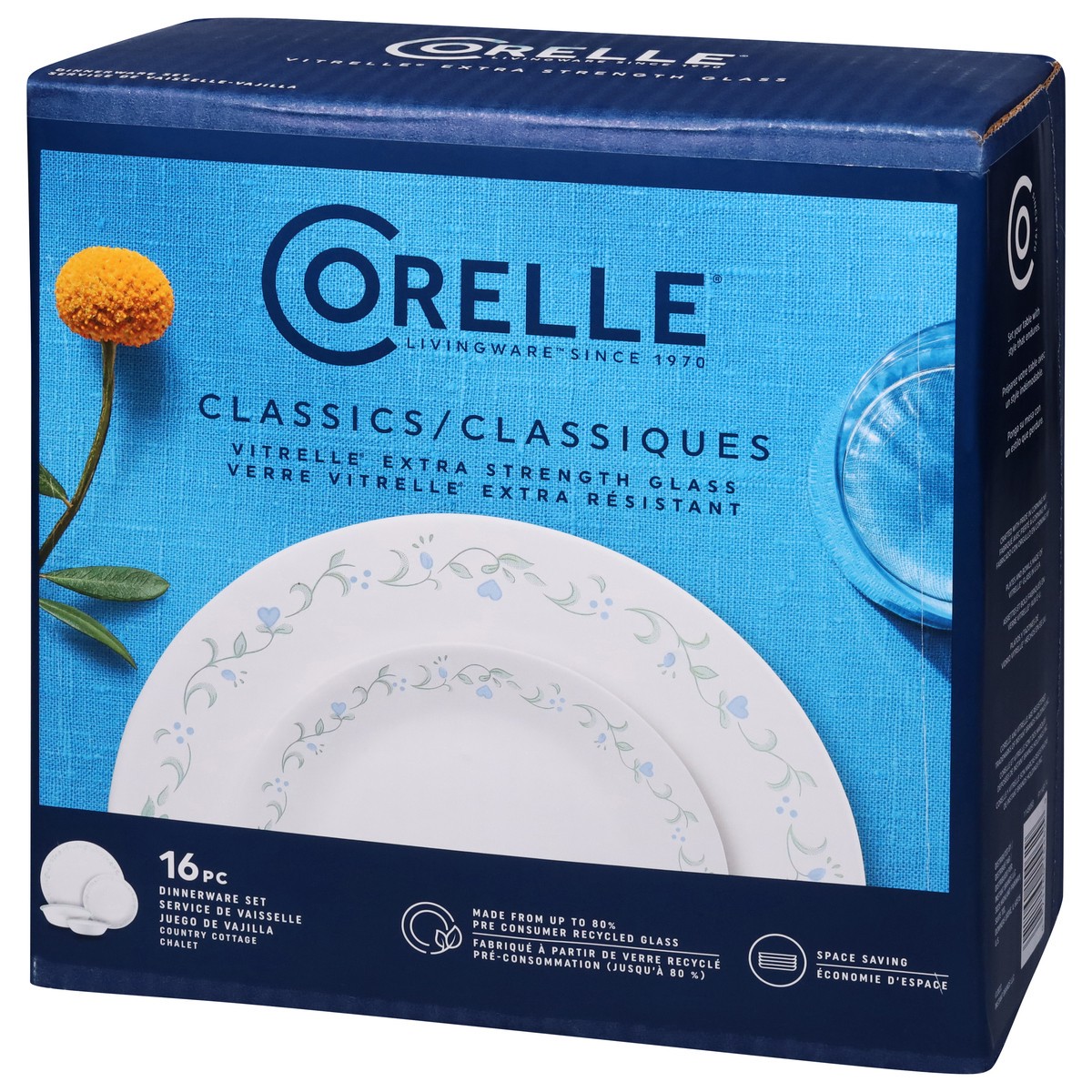 slide 4 of 9, Corelle Classics Dinnerware Set 16 CT 1 ea, 1 ct