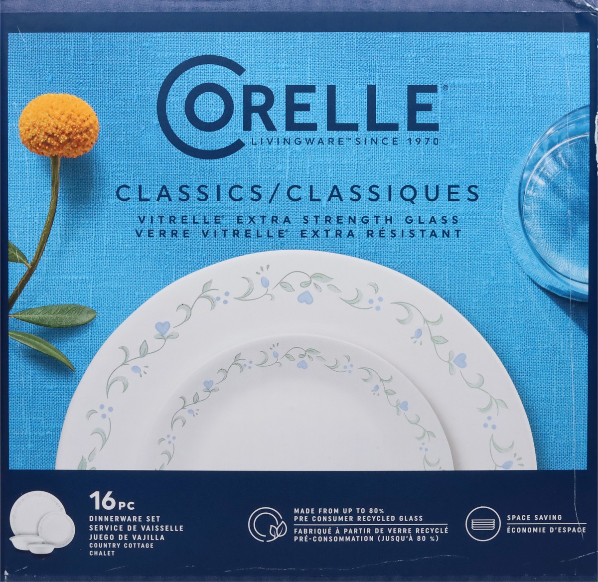 slide 7 of 9, Corelle Classics Dinnerware Set 16 CT 1 ea, 1 ct