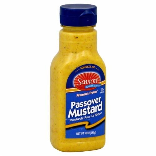 slide 1 of 1, Savion Firemans Frenzy Passover Mustard, 9 oz