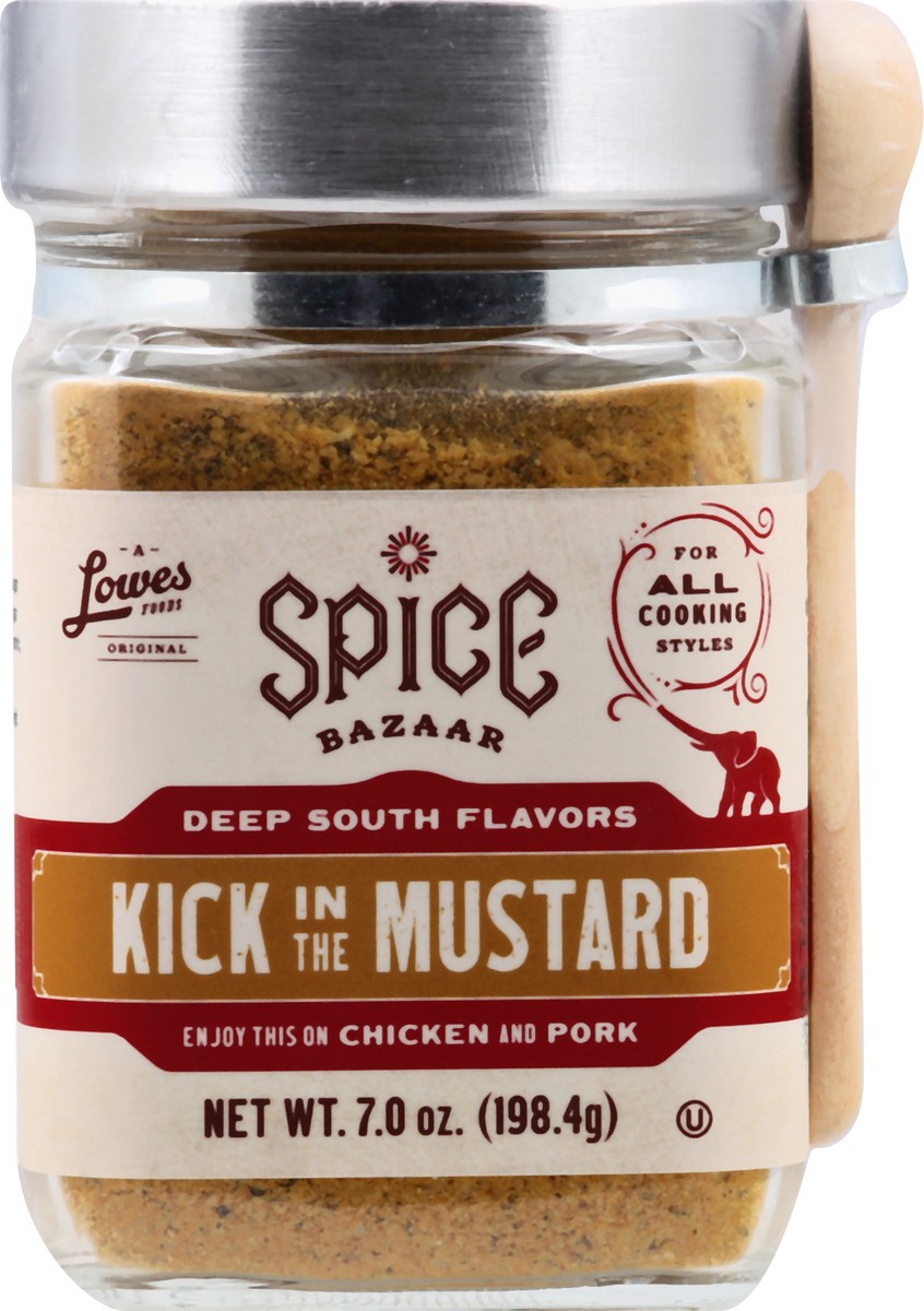 slide 4 of 12, Spice Bazaar Kick in the Mustard Spice 7 oz, 7 oz