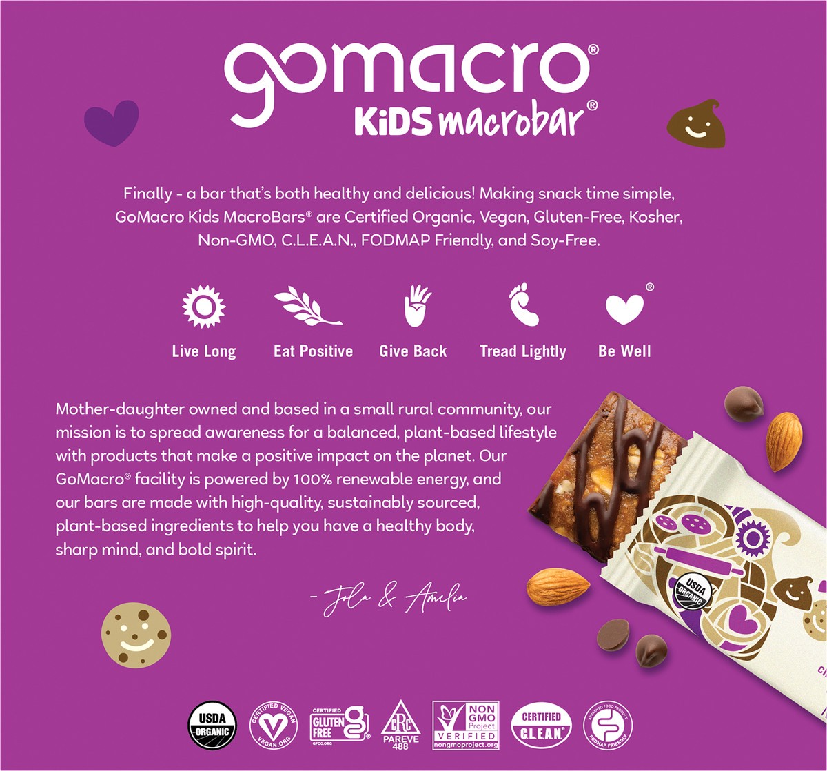slide 3 of 7, GoMacro Macrobars, Chocolate Chip Cookie Dough, 6.3 oz