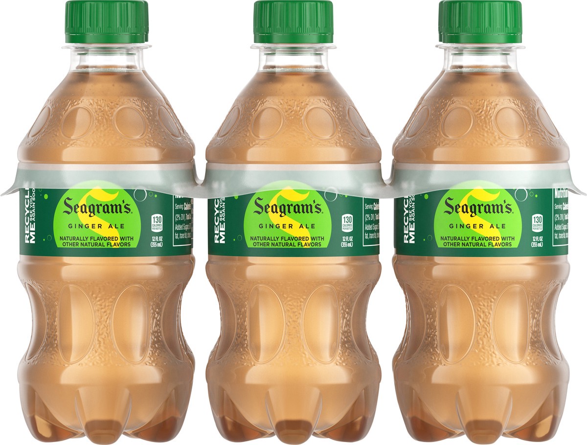 slide 9 of 13, Seagram's Seagrams Ginger Ale Bottles- 6 ct, 6 ct