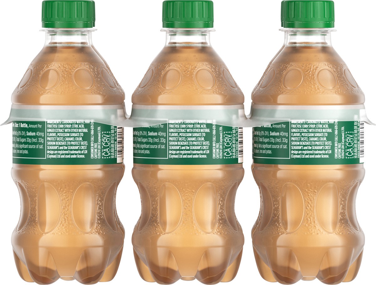slide 2 of 13, Seagram's Seagrams Ginger Ale Bottles- 6 ct, 6 ct