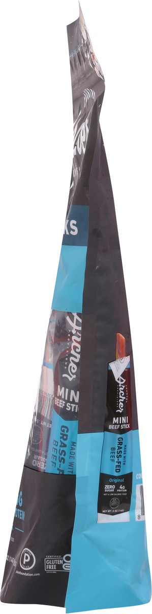 slide 5 of 9, Country Archer Provisions Mild Original Minis Beef Sticks 16 - 0.5 oz Sticks, 8 oz