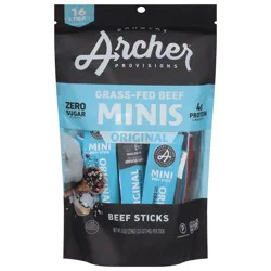 Country Archer Provisions Mild Original Minis Beef Sticks 16 - 0.5 oz Sticks