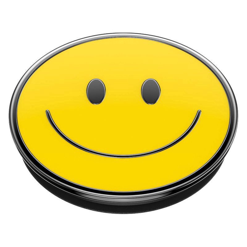 slide 3 of 3, PopSockets Grip Enamel Be Happy, 1 ct