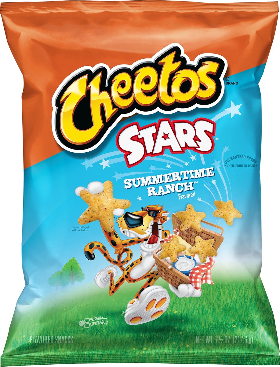 slide 3 of 5, Cheetos Stars Summertime Ranch, 7.5 oz