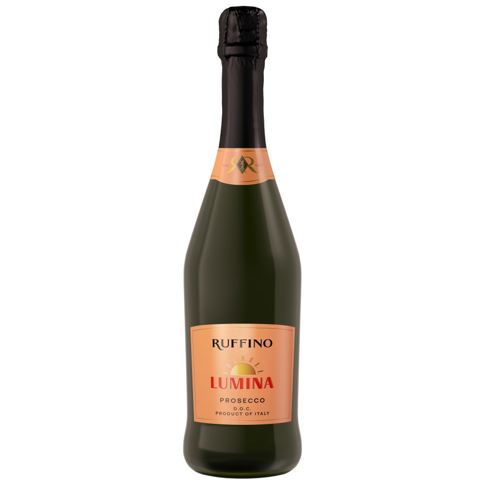 slide 1 of 35, Ruffino Lumina Prosecco DOC, Italian White Sparkling Wine, 375 mL Half Bottle, 12.68 fl oz
