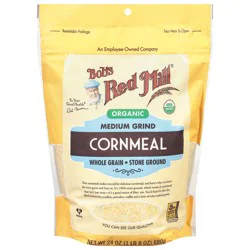 Bob's Red Mill Medium Grind Stone Ground Cornmeal 24 oz