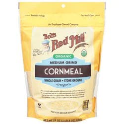 Bob's Red Mill Medium Grind Stone Ground Cornmeal 24 oz