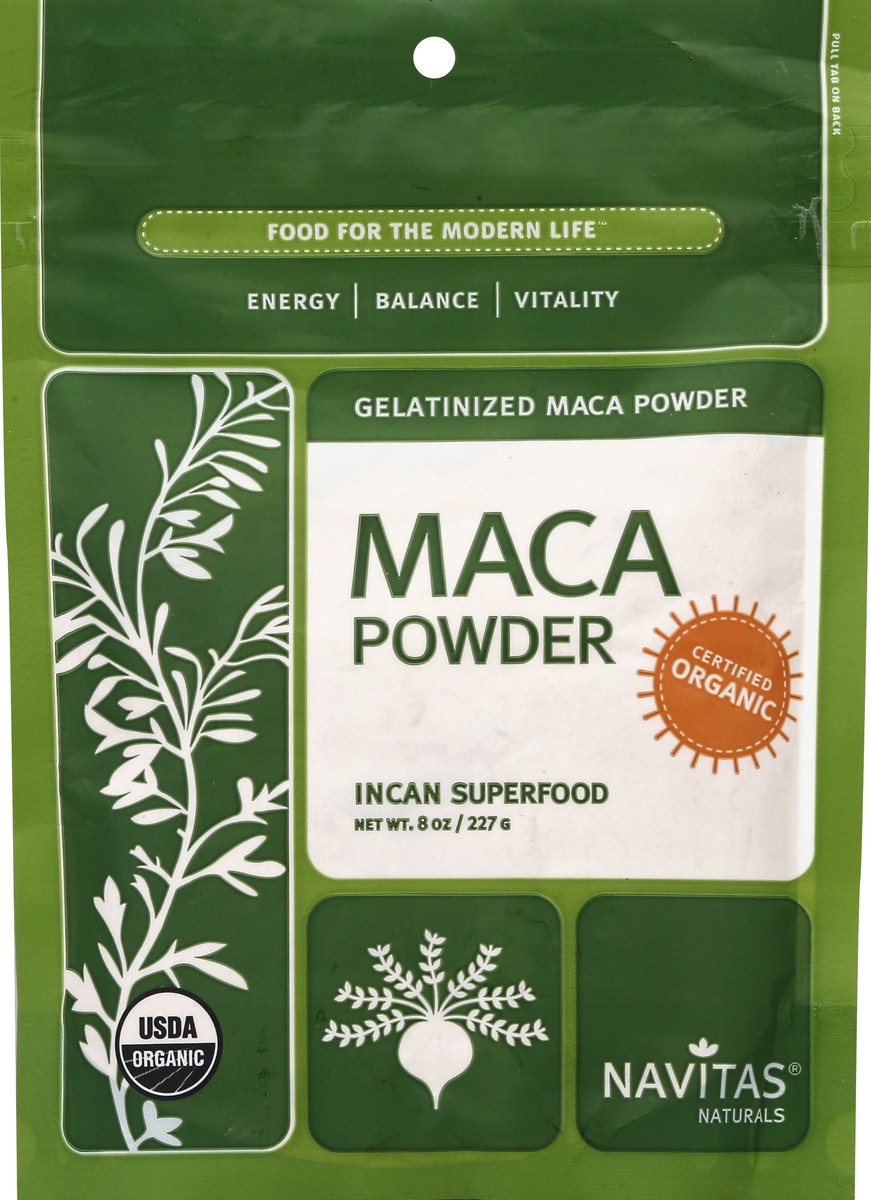 slide 3 of 3, Navitas Maca Powder 8 oz, 8 oz