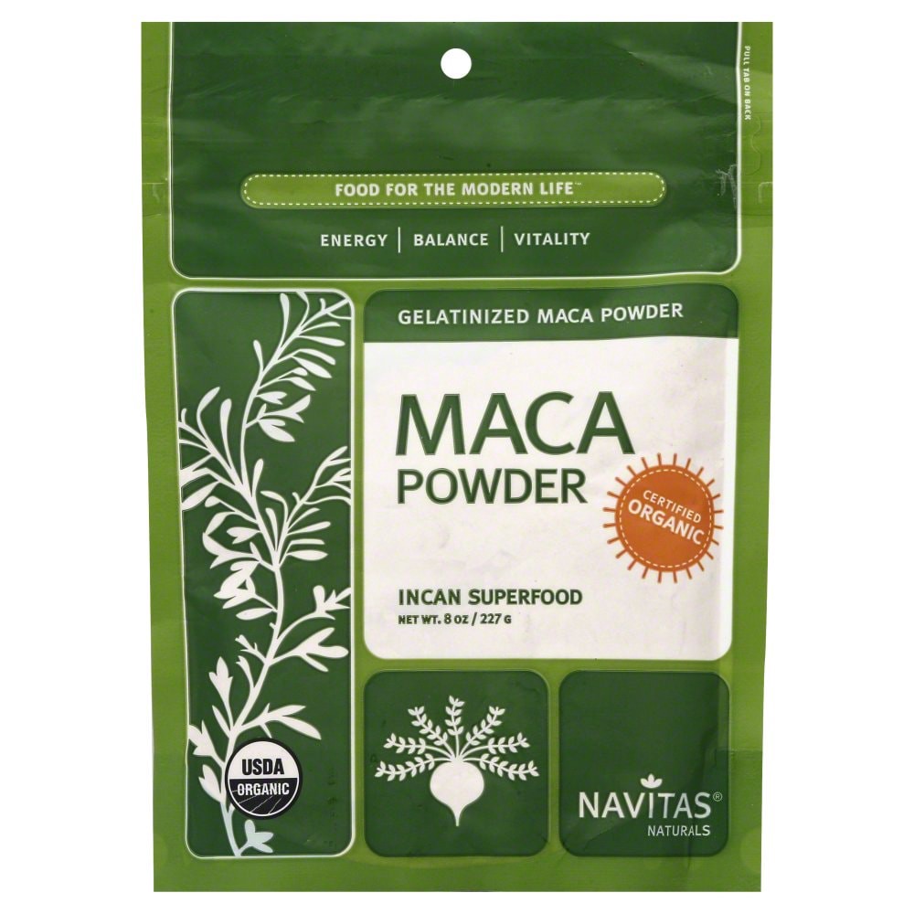 slide 1 of 3, Navitas Maca Powder 8 oz, 8 oz