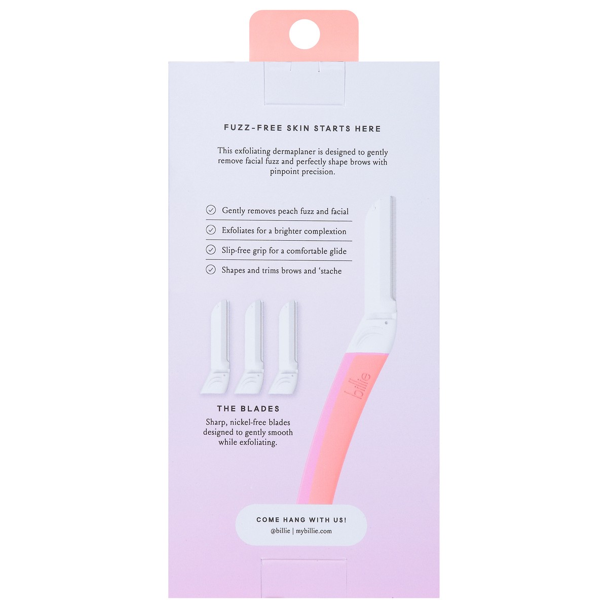 slide 4 of 13, Billie Malibu Dermaplane Starter Kit 1 ea, 1 ct