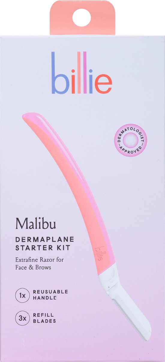 slide 11 of 13, Billie Malibu Dermaplane Starter Kit 1 ea, 1 ct