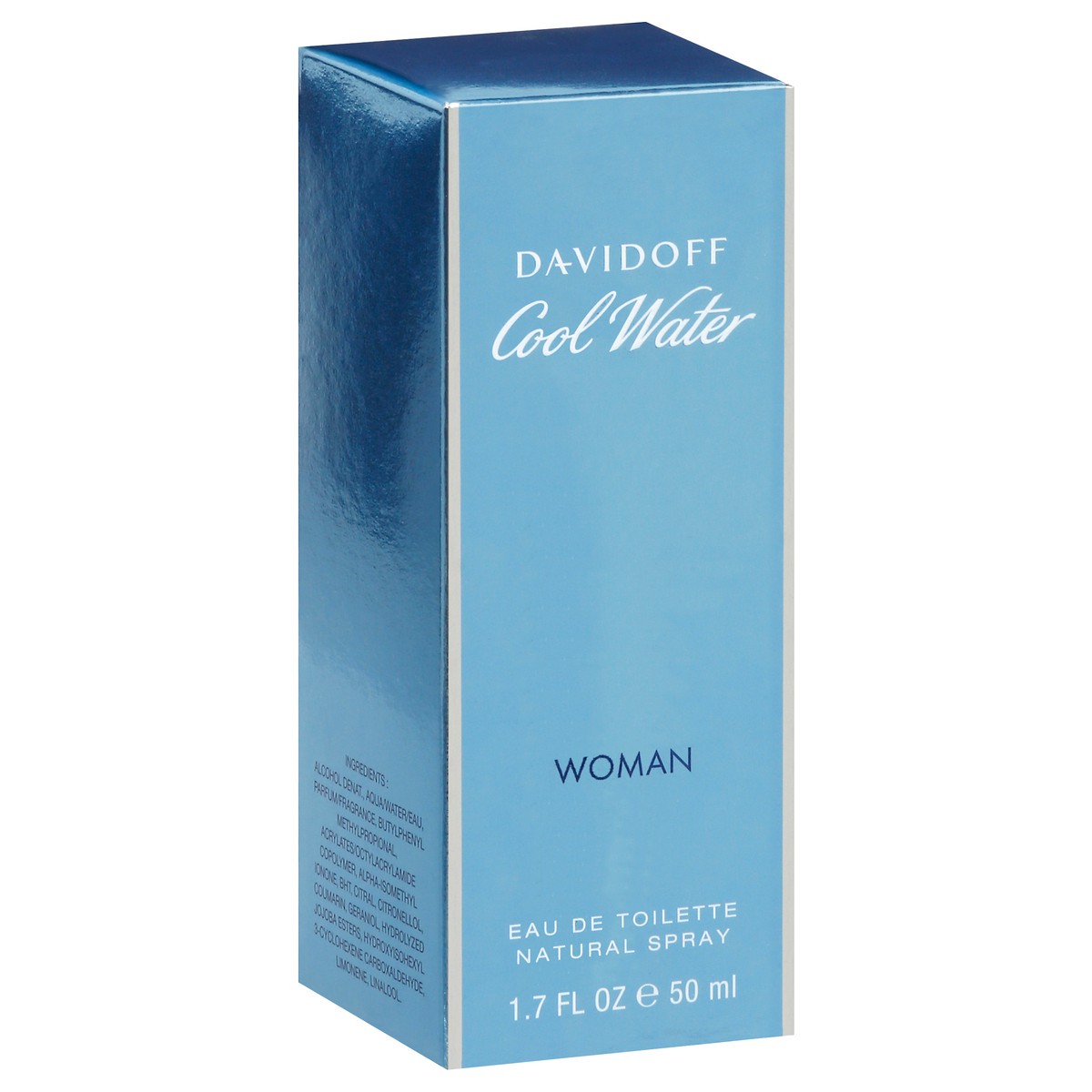 slide 10 of 13, Davidoff Woman Cool Water Eau de Toilette Natural Spray 1.7 fl oz, 1.7 fl oz