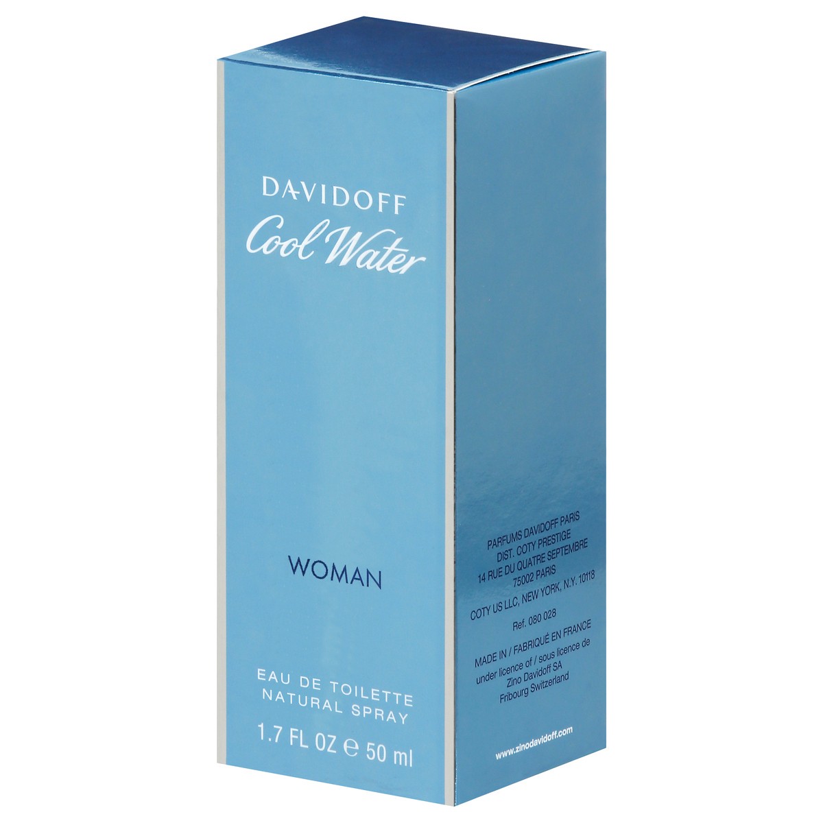 slide 4 of 13, Davidoff Woman Cool Water Eau de Toilette Natural Spray 1.7 fl oz, 1.7 fl oz