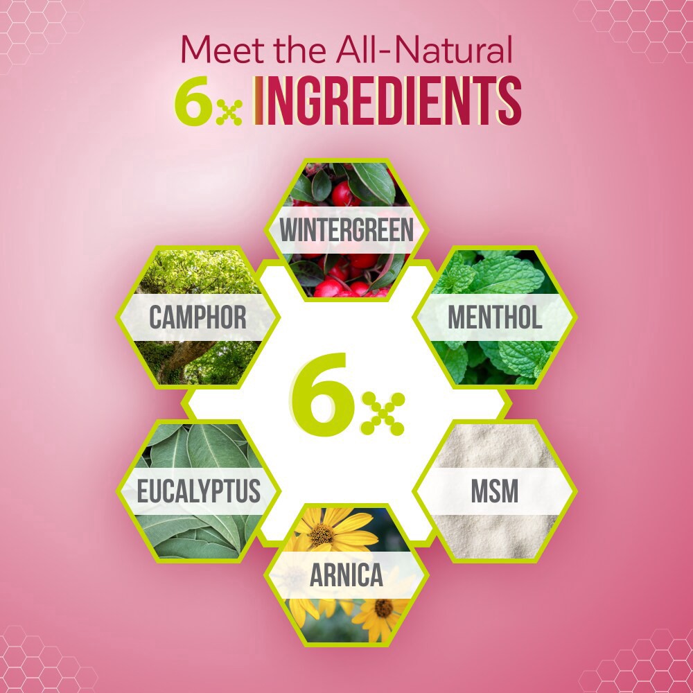 slide 6 of 6, Kalaya 6X Extra Strength Pain Relief Cream With Massage Applicator Topical Analgesic (4.2 Oz), 1 ct