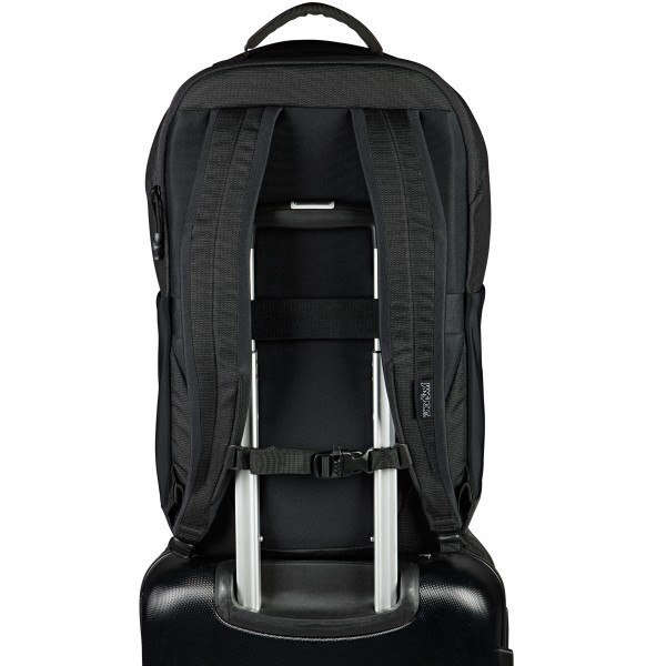 slide 4 of 8, Jansport Journey Pack With 15"" Laptop Pocket, 100% Recycled, Black, 1 ct