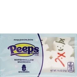 Peeps Marshmallow Snowmen 3 ea