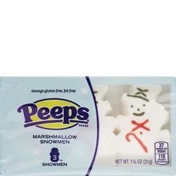 Peeps Marshmallow Snowmen 3 ea