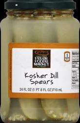 Harris Teeter Fresh Foods Market Pickles - Kosher Dill Spears