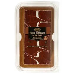 Private Selection Triple Chocolate Bar Cake 24.97 Oz