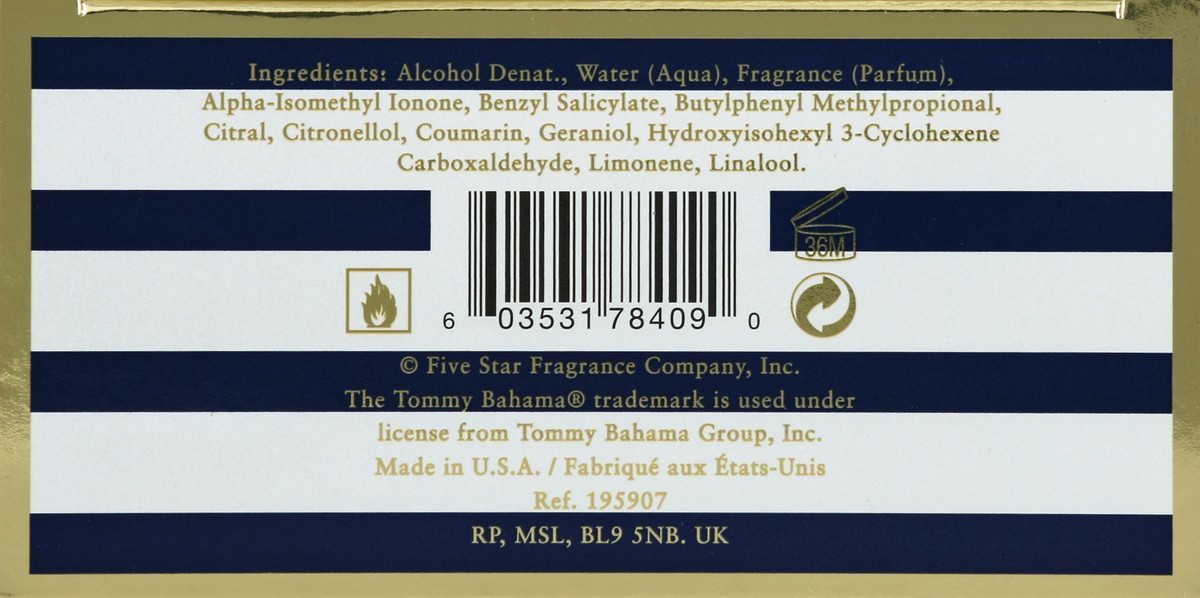 slide 4 of 6, Tommy Bahama Eau de Cologne Spray 3.4 oz, 3.4 oz