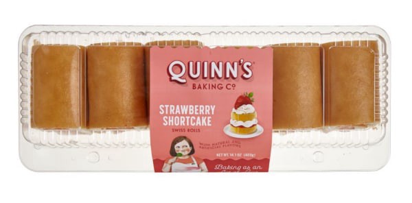 slide 18 of 29, Quinn'S Strawberry Shortcake Swiss Rolls, 1 ct