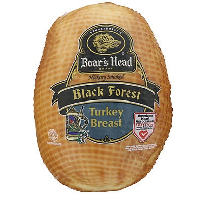 slide 1 of 1, Boar's Head Hickory Smoked Black Forest Turkey Breast, per lb