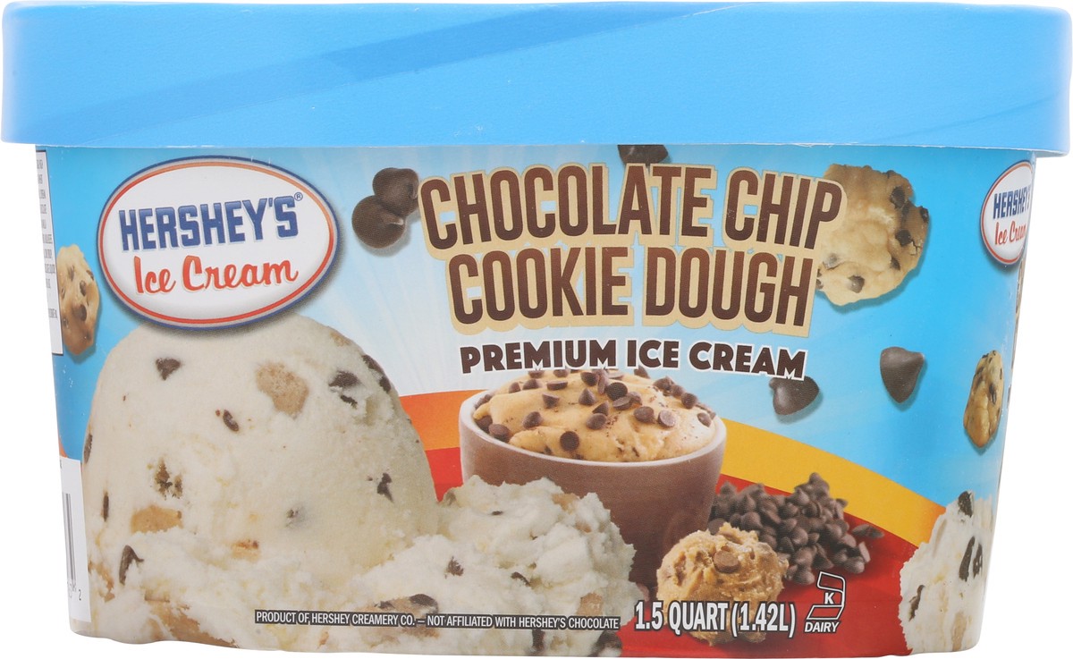 slide 15 of 15, Hershey's Premium Chocolate Chip Cookie Dough Ice Cream 1.5 qt, 1.5 qt