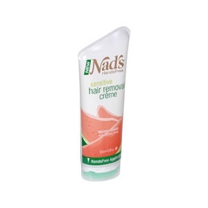 slide 1 of 1, Nad's Handsfree Hair Removal Creme Sensitive, 6.8 oz