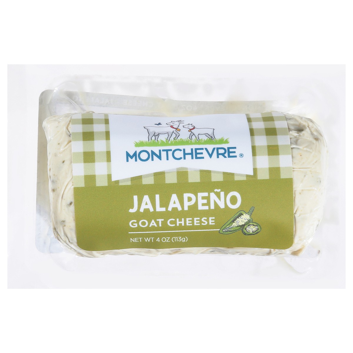 slide 13 of 13, Montchevre Jalapeno Goat Cheese 4 oz, 4 oz